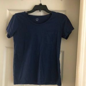 Navy T-shirt with pocket
